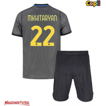 Inter Milan Henrikh Mkhitaryan #22 Echipament de Fotbal Replică 2026-27 Copii Treilea (+ Șorturi)